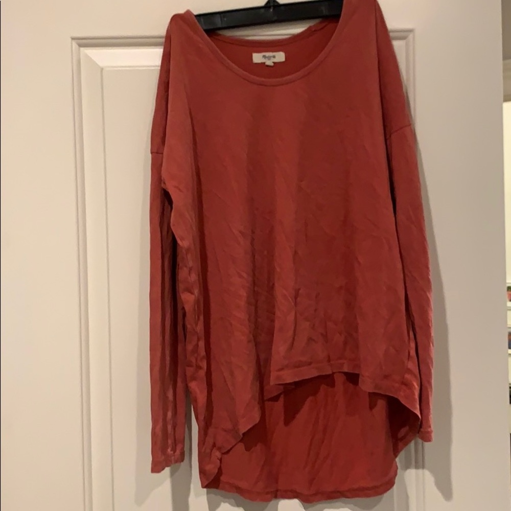 Madewell High-Low Long Sleeve Tee